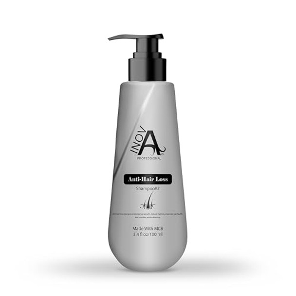 Inova Professional Immediate Results Anti-Hair Loss & Regrowth Therapy – Rapid Action (Sampoo #2 3.4 Oz) Clear