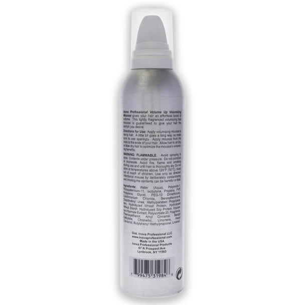Inova Professional Volume It Up - Volumizing Mousse Mousse Unisex 8.5 Oz