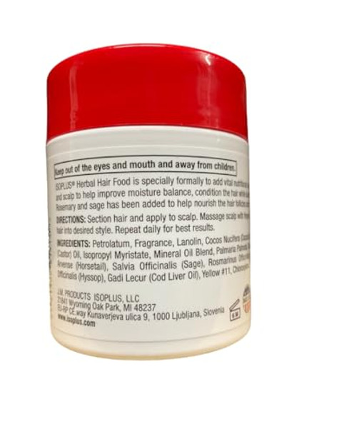 Isoplus Herbal Hair Food (Pack Of 4)