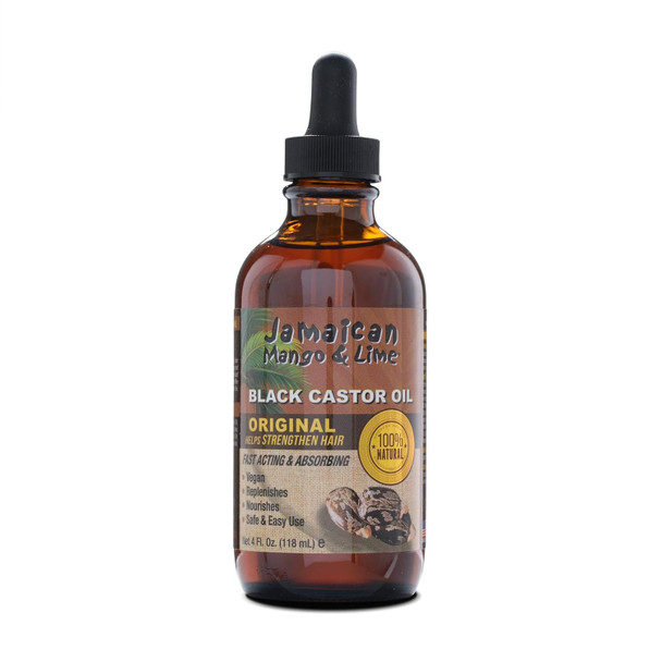Jamaican Mango & Lime Black Castor Oil 4 Oz