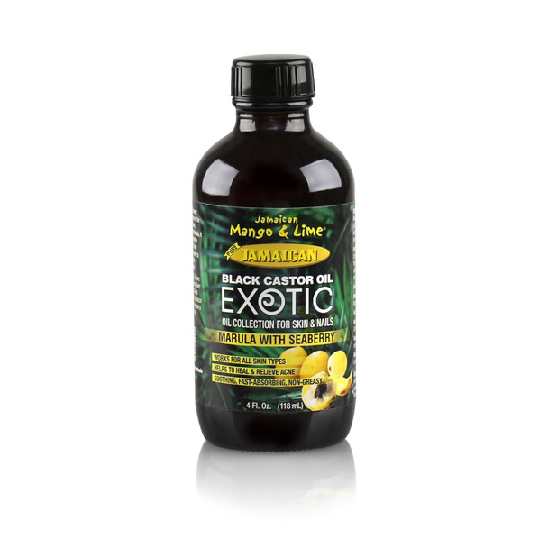 Jamaican Mango And Lime Black Castor Oil Marula With Seaberry 4 Ounce