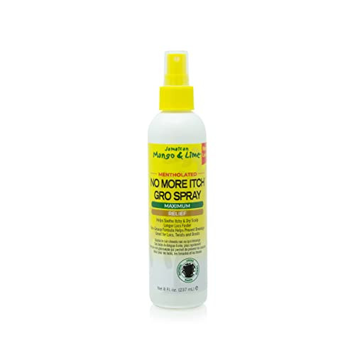 Jamaican Mango & Lime No More Itch Gro Spray 8 Oz