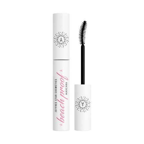 Jef Star Cosmetics Beachproof Mascara Water-Resistant Curling And Lengthening Black 0.2 Fl Oz