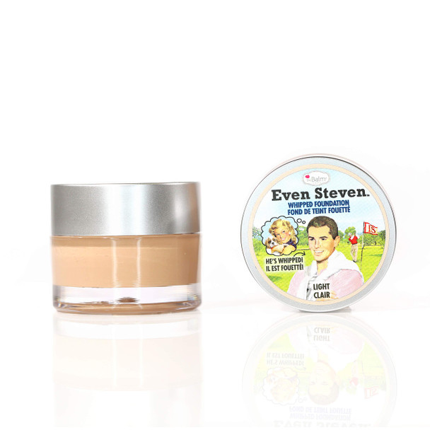 Even Steven Whipped Foundation, Ultra-Pigmented Formula, Light, Natural Matte Finish