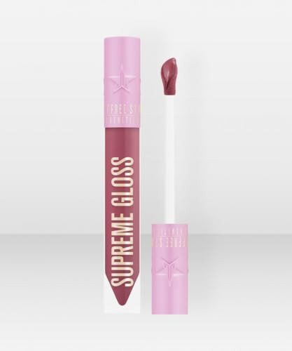 Jef Star Cosmetics Supreme Gloss – High-Shine Full-Coverage Lip Gloss In Please Forgive Me Shade – Non-Sticky Long-Lasting Bold Pink Lip Color