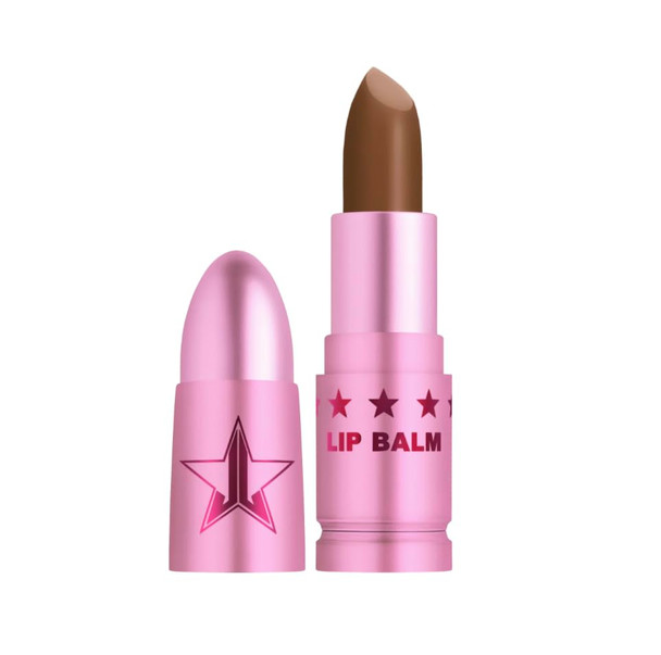 Jef Star Cosmetics Tinted Lip Hydrating Melting Lip Balm – Cowboy Kiss Shade – Nourishing Buildable Color With Moisturizing Formula In Signature Pink Packaging