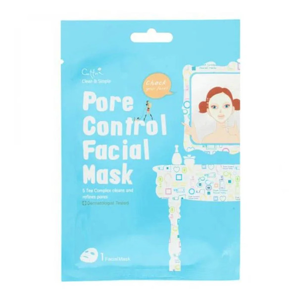 Cettua Clean & Simple Pore Control Facial Mask 1's