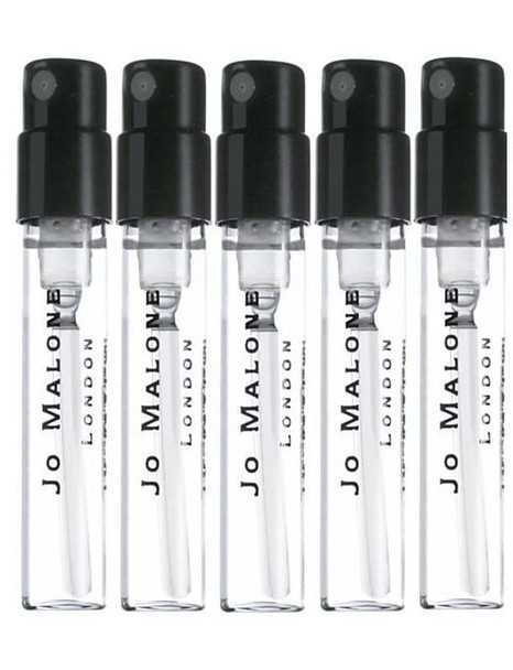 Jo Malone 5 Trial Size Vials Samplers Fragrance Signature Cologenes