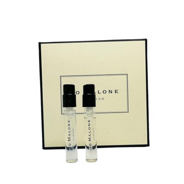 Jo Malone London Scent Pairing Duo Wild Bluebell + Wood Sage & Sea Salt Sample Vial 0.05Oz/ 1.5Ml Ea