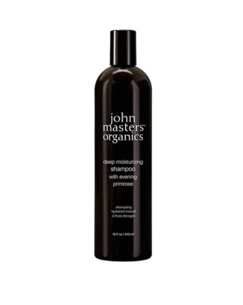 John Masters Organics Shampoo For Dry Hair 16 Oz 70%+ Organic Ingredients Sulfate- Organic Evening Primrose Cruelty-