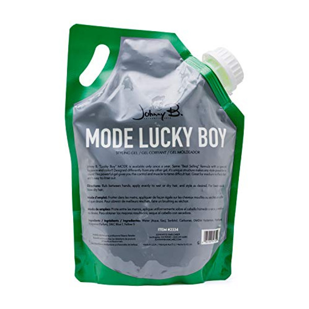 Johnny B. Mode Lucky Boy Hair Styling Gel 32 Oz.