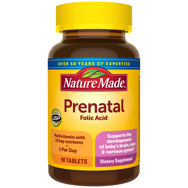 Nature Made, Multi Prenatal , 90 Tablets