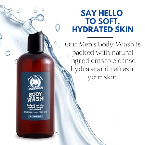 Just Nutritive Body Wash Gentlemen The Best Body Wash For Men