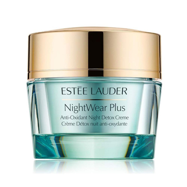 Estee Lauder Women's Nightwear Plus Anti-Oxidant Night Detox Creme, All Skin Types, 1.7 Ounce