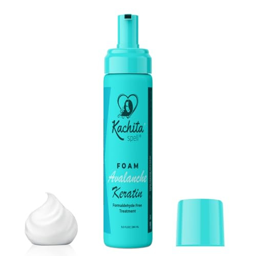 Kachita Spell Keratin Avalanche Foam Hair Straightening Treatment Formaldehyde- Mousse Foam Type Safe And Effective Hair Premanent Treatment