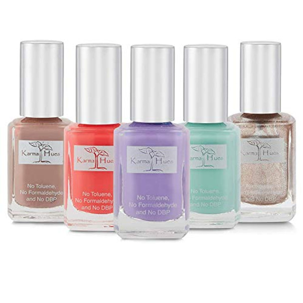 Karma Organic Natural Nail Polish-Non-Toxic Nail Art Vegan And Cruelty- Nail Paint