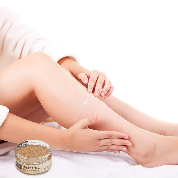 Karma Organic Natural Sugar Scrub-Cruelty- Exfoliating Scrub For Women