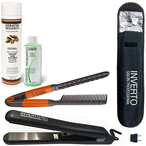 Keratin Research Complex Brazilian Keratin Blowout Hair Treatment 120Ml Professional Results Straightens And Smooths Hair (Kt 120Ml (Keratin Treatment Only)) Queratina Keratina Brasilera Tratamiento (Value Kit Ii)