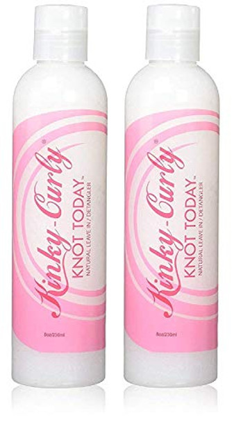 Kinky-Curly Knot Today Leave In Conditioner/Detangler - (2 Pack Of 8 Oz)