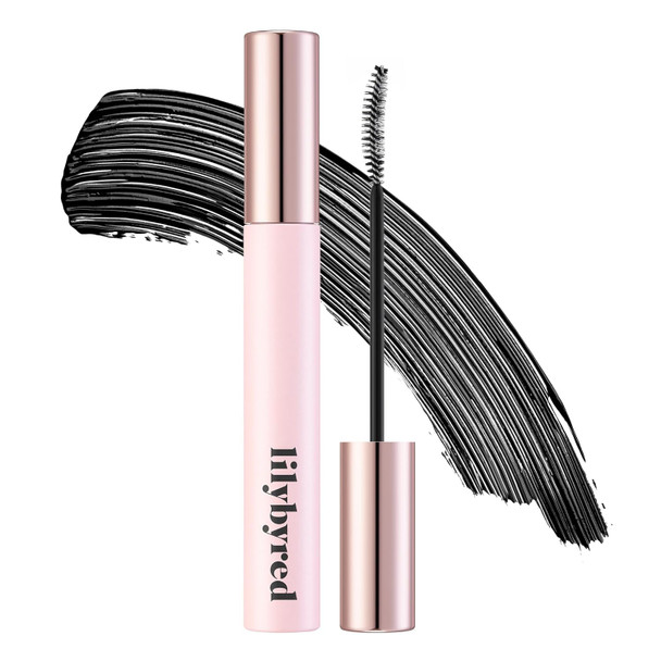 Lilybyred Am9 To Pm9 Infinite Mascara Korean Volumizing & Curling Mascara Smudge-Proof Waterproof Long-Lasting C-Curl Hold Clump- Fuller Lashes Dramatic Volume 0.24 Oz. (02 Volume Curl)