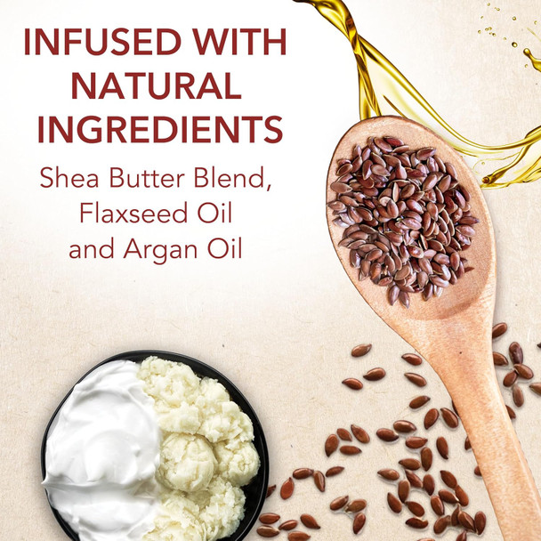 Lottabody Leave In Conditioner By Creme Of Nature Butter Blend Argan Oil Flaxseed Oil Rinse-Out Leave-In 1.75 Oz (Pack Of 2)