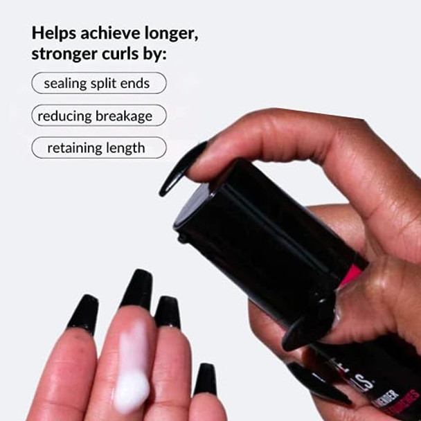 Love Ur Curls - Split End Mender Restorative Leave In Treatment For Dry Damaged Hair Hydration Prevent Breakage & Seals Split Ends 50Ml