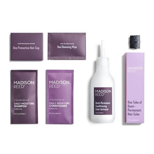 Madison Reed Glow Up Bundle - Colorwonder In Jetset Black 2N And Color Therapy In Caffe