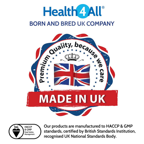 Health4All Magnesium Citrate 750mg 90 Capsules (V) (225mg Elemental Magnesium) Purest