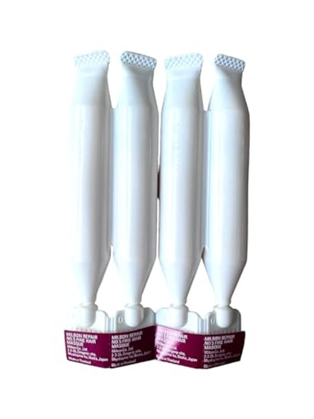 Milbon Repair No. 5 Weekly Booster For Fine Hair Masque 4 X 0.3 Fl. Oz.