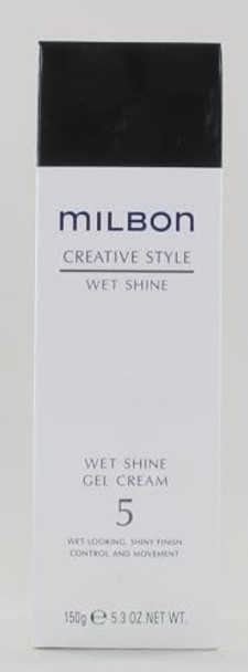 Milbon Creative Style Wet Shine Gel Cream 5.3Oz
