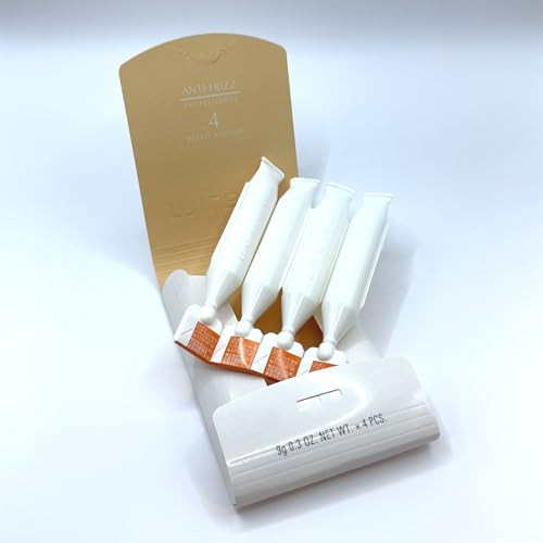 Milbon No.4 Weekly Booster Anti-Frizz Treatment 4 Count 0.3Oz Each