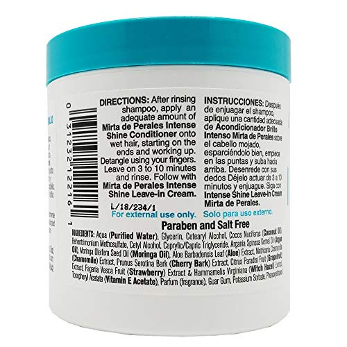 Mirta De Perales Argan Coconut & Moringa Oils Shampoo + Conditioner Duo