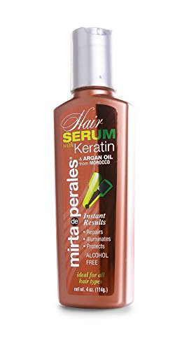 Mirta De Perales Hair Serum With Keratin And Argan Oil 4 Ounce