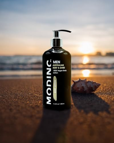Modinc Luxury Australian Surf & Sand Body Lotion Hydration Blend Vegan Cruelty Pump 11.5 Ounces