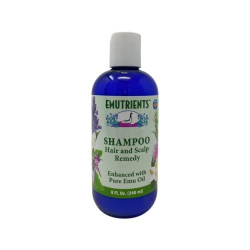 Montana Emu Ranch - Emutrients Shampoo 8 Ounce Bottle - Made With Pure Emu Oil