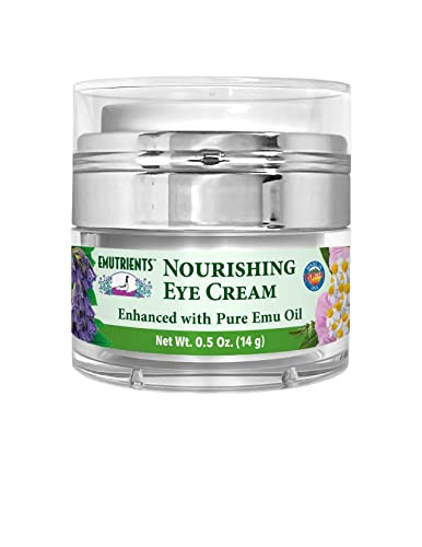 Montana Emu Ranch - Nourishing Eye Cream 0.5 Ounce - Enhanced With Pure Emu Oil