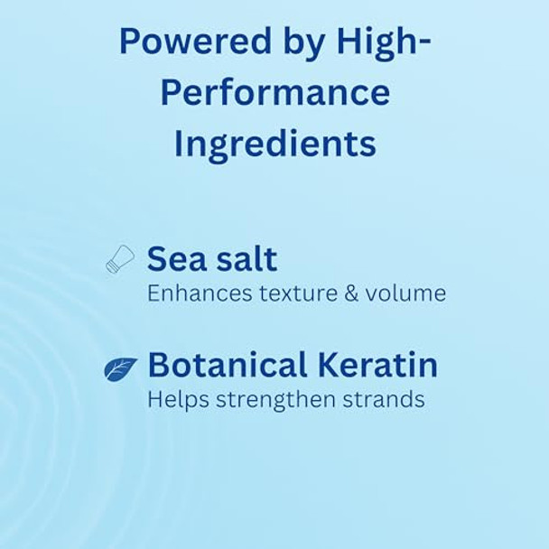 Morfose Sea Salt Spray - For Natural Wavy Beach Hairstyles With Extra Volume And Texture 10.14 Fl Oz