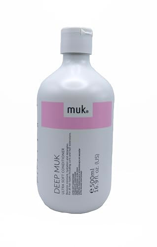 Muk Ultra Soft Duo Pack: Large 500Ml Shampoo & Conditioner - 66% More Volume No Extra Cost - Hydration Shine & Frizz Control For All Hair Types