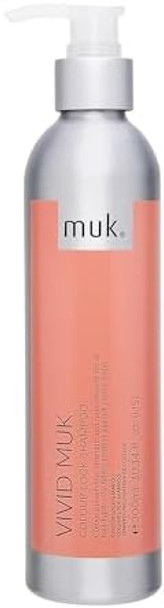 Muk. Vivid Colour Lock Shampoo - Colour Care With Uv Protection For All Hair Types. Strengthening & Nourishing Color Protect Shampoo. Reduces Fading & Enhances Shine 300Ml