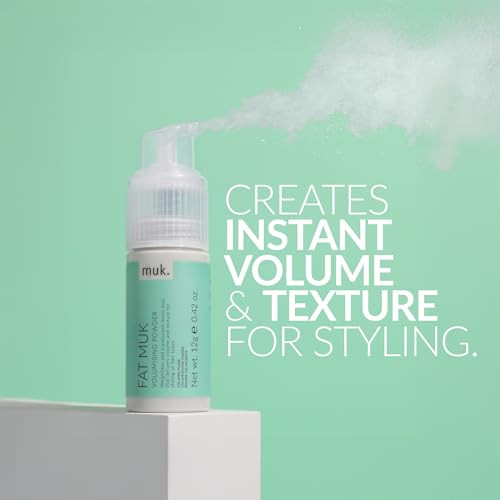 Muk. Fat Volumizing Hair Powder - Weightless Translucent Root Lifting Styling Product For All Hair Types - Adds Volume & Texture - 20G