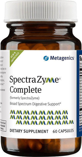 Metagenics SpectraZyme Complete Broad-Spectrum Digestive Support 30 Servings