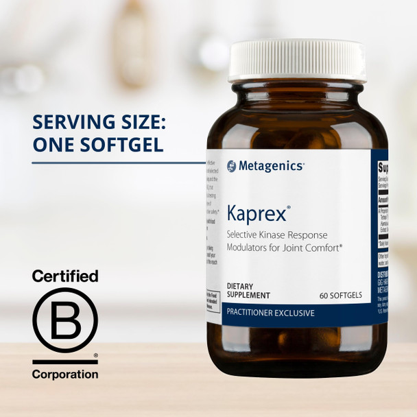 Metagenics Kaprex Selective Kinase Response Modulators For Joint Comfort 60 Servings