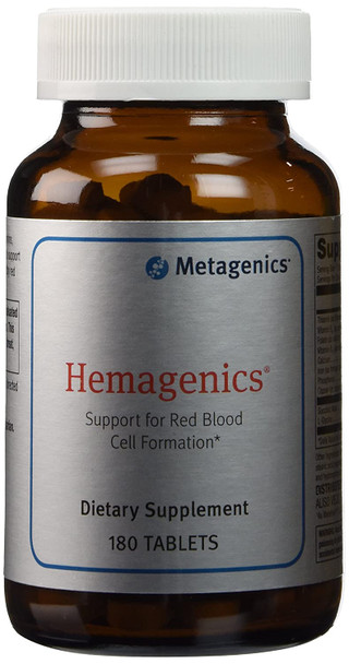 Metagenics Hemagenics Supplement, 180 Count