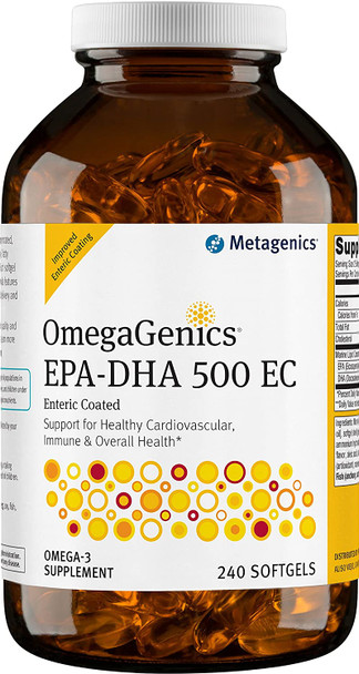 Metagenics - OmegaGenics EPA-DHA 500 EC, 240 Count