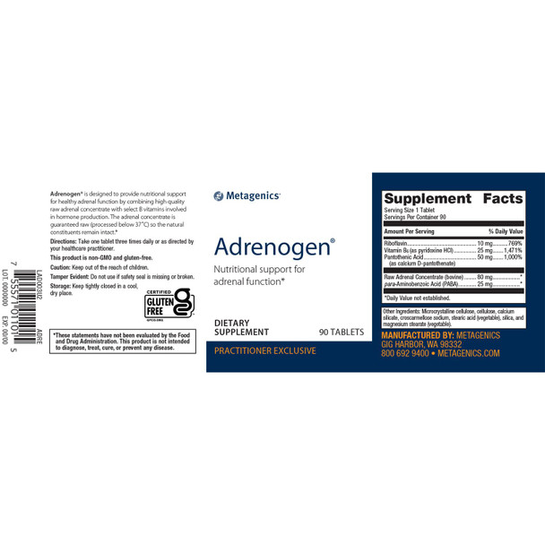 Metagenics - Adrenogen 90T