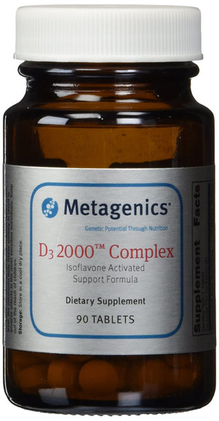 Metagenics D3 2000 Complex Tablets, 90 Count