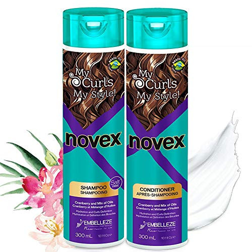 Novex Shampoo 10.1Oz + Conditioner 10.1Oz Set (My Curls)