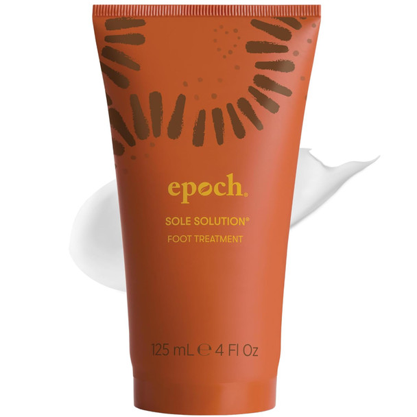 Nu Skin Epoch Sole Solution Effective Foot Cream For Dry Cracked Heels And Feet Foot Care With Urea Cream For Feet Repair Foot Health Moisturizer & Lotion For Clean Feet 4 Fl Oz 1 Pack