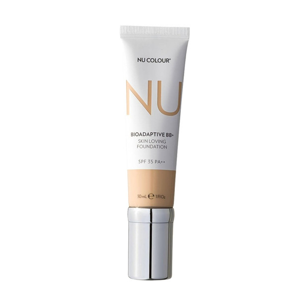 Nu Skin Nu Colour Bioadaptive Bb+ Skin Loving Foundation Medium Ochre 3.2 Lightweight Hydration With Natural-Looking Coverage Dewy Finish With Broad Spectrum Protection 1 Fl Oz