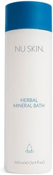 Nu Skin Herbal Mineral Bath 16.9 Fl Oz Relaxing Bubble Bath For Adults Soap- Formula 21 Herbal Extracts For Soothing Hydrating & Cleansing